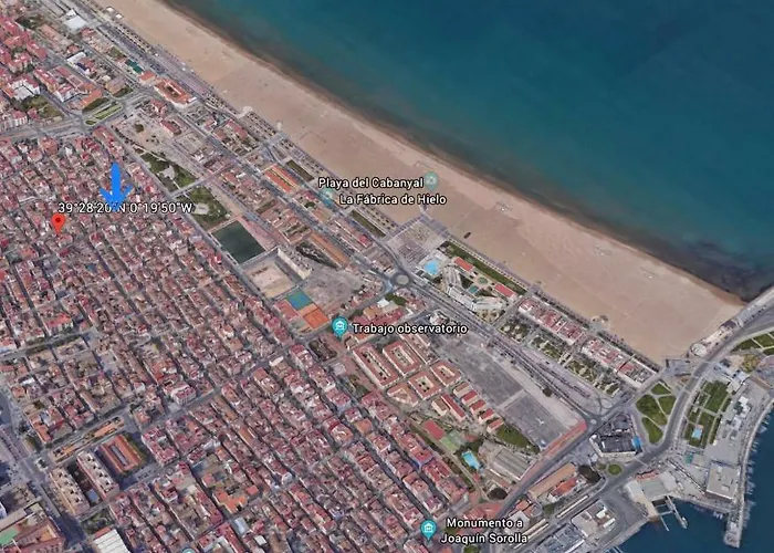 公寓 La Casita Azul De La Playa 瓦伦西亚